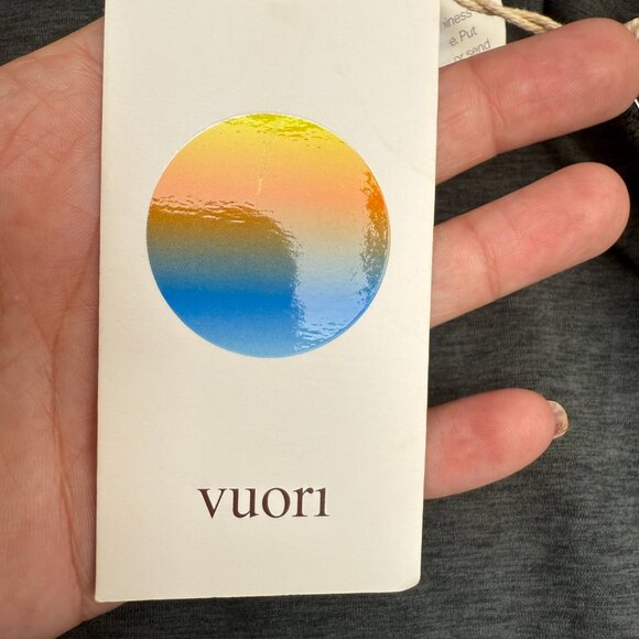 NWT Men's VUORI Ease Performance 1/2 Zip Pullover Charcoal | Size XXL - Picture 13 of 14